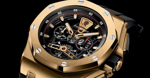 無懈可擊的黃金風範！愛彼ROO陀飛輪計時碼錶