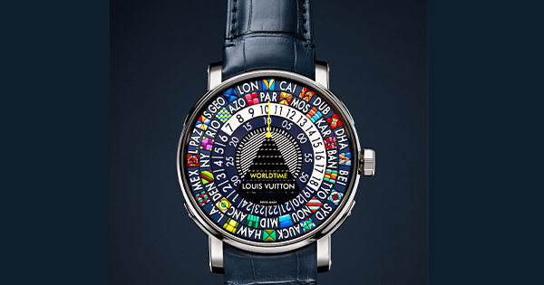 藍色新世界 LV Escale Worldtime Blue