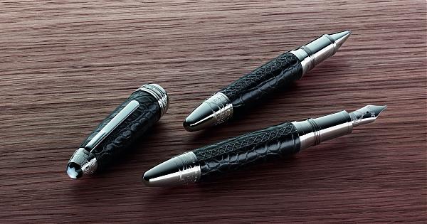 萬寶龍佛羅倫斯大師鱷魚皮書寫工具上市！