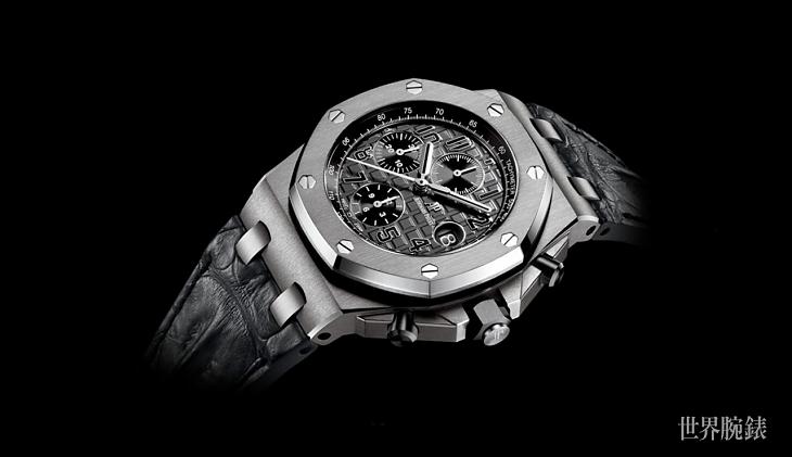 黑色超夠力 愛彼ROO計時碼錶;計時碼錶;皇家橡樹離岸型;AUDEMARS PIGUET;愛彼