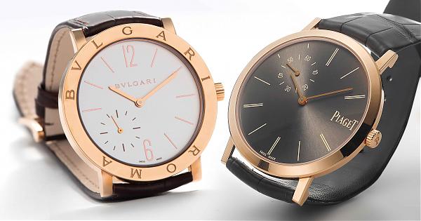 手上鍊超薄小三針 寶格麗 vs 伯爵