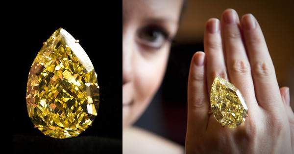 世上最大黃鑽！日落之鑽閃耀萬丈光芒