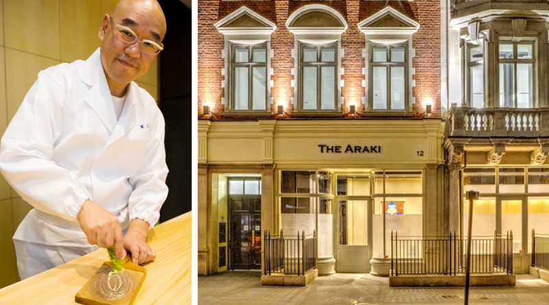 世界最贵的日本寿司店在伦敦 -The Araki