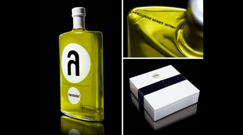 近45万台币一瓶的特殊订制橄欖油 Lambda