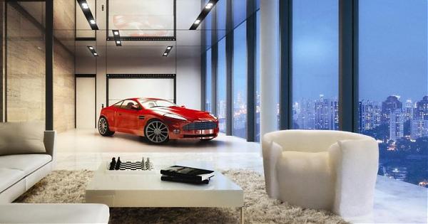 光有超跑還不夠！新加坡頂級天空車庫才夠狂