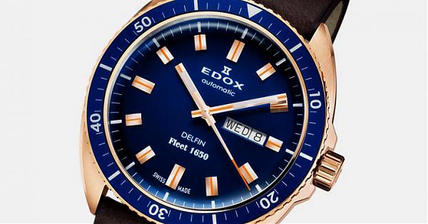 尋回沉船的歷史價值 EDOX Delfin Fleet 1650限量紀念腕錶