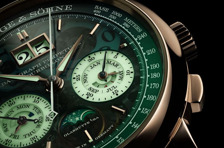 A. LANGE & SÖHNE的Lumen系列夜光效果為何特別強大