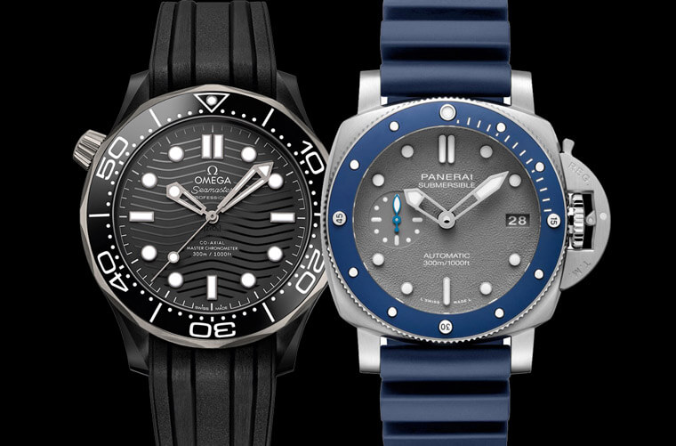 OMEGA陶瓷壳海马和PANERAI陶瓷圈PAM00959 20万推荐机能性潜水表