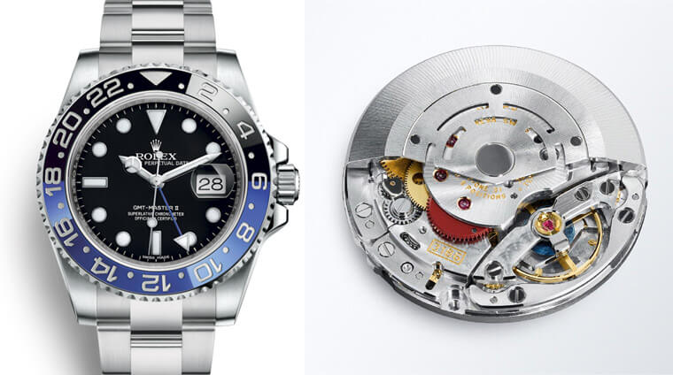 怎麼說ROLEX GMT-Master II的3186機芯是山寨絕緣體