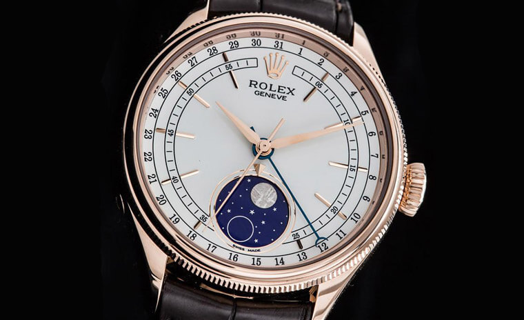 听说ROLEX正装表Cellini月相功能可以快调，操作方式难不难呢