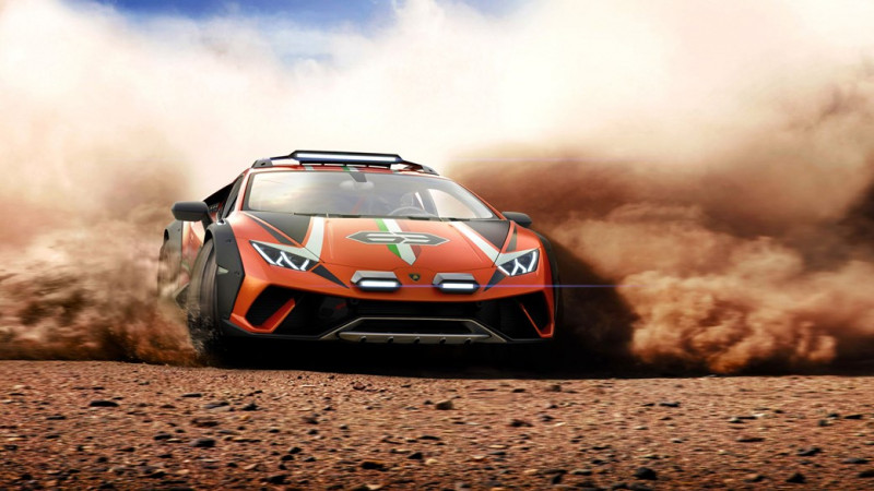蓝宝坚尼也能越野？！Lamborghini Huracan Sterrato