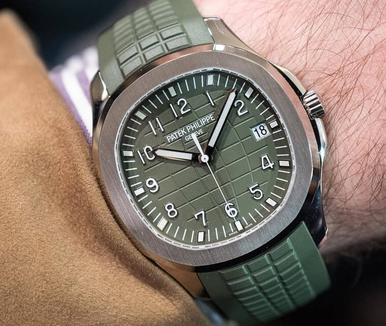 PP海底探險家5168最新的白金款換上綠面新色