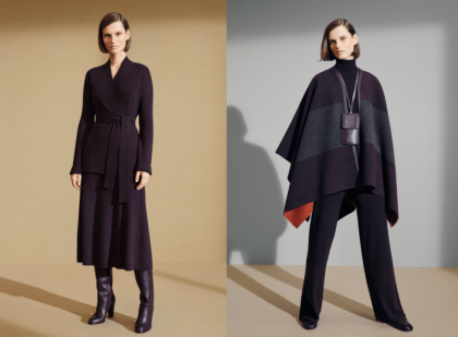 Loro Piana秋冬系列流畅线条和完美剪裁传达充满自信的女性风采