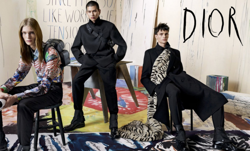DIOR 2019冬季男装系列向迪奥先生收藏的艺术品致敬