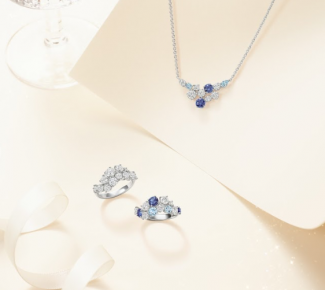 海瑞温斯顿Sparkling Cluster系列运用蓝宝石、海蓝宝石及钻石展现夏日意象