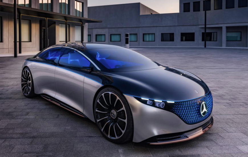 賓士全新電動概念車EQS，高續航力700公里