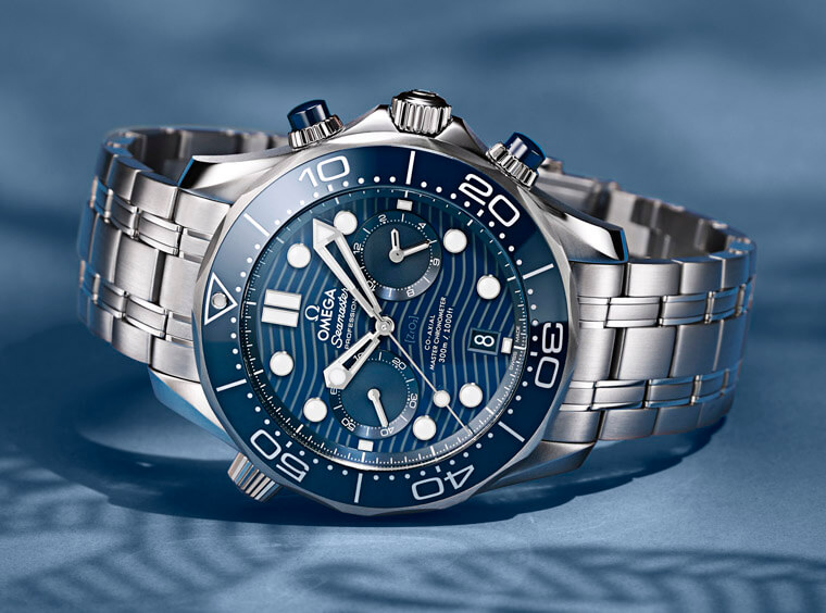 就算升级计时功能 欧米茄海马300米潜水表性能规格还是一样扎实有料