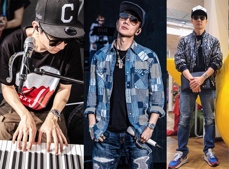 JJ林俊杰也是一名手表控  劳力士、AP和RM等他都有