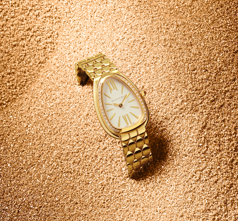 宝格丽Serpenti Seduttori腕表系列再推新作 以三种金黄色调呈现演绎大胆设计
