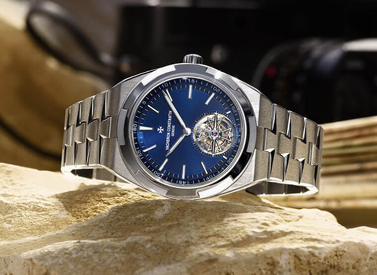 Overseas陀飛輪是江詩丹頓少見複雜功能鋼殼手錶