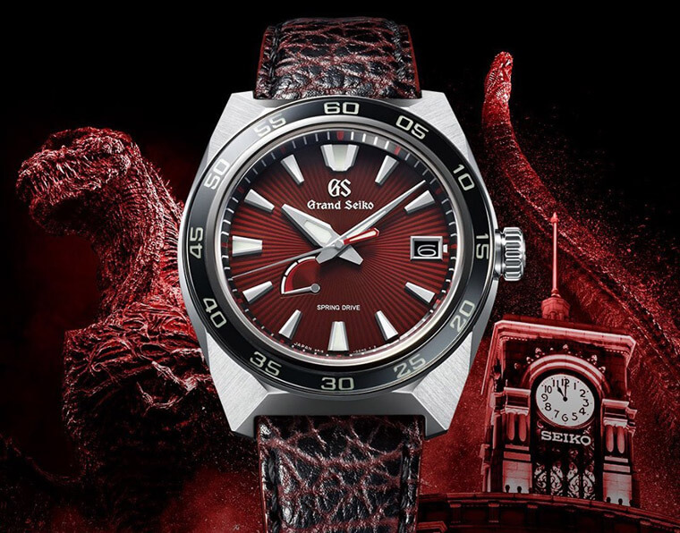 哥吉拉也有专属的GRAND SEIKO限量表庆祝牠诞生65周年