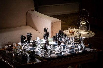 法国皇家御用圣路易水晶限量西洋棋