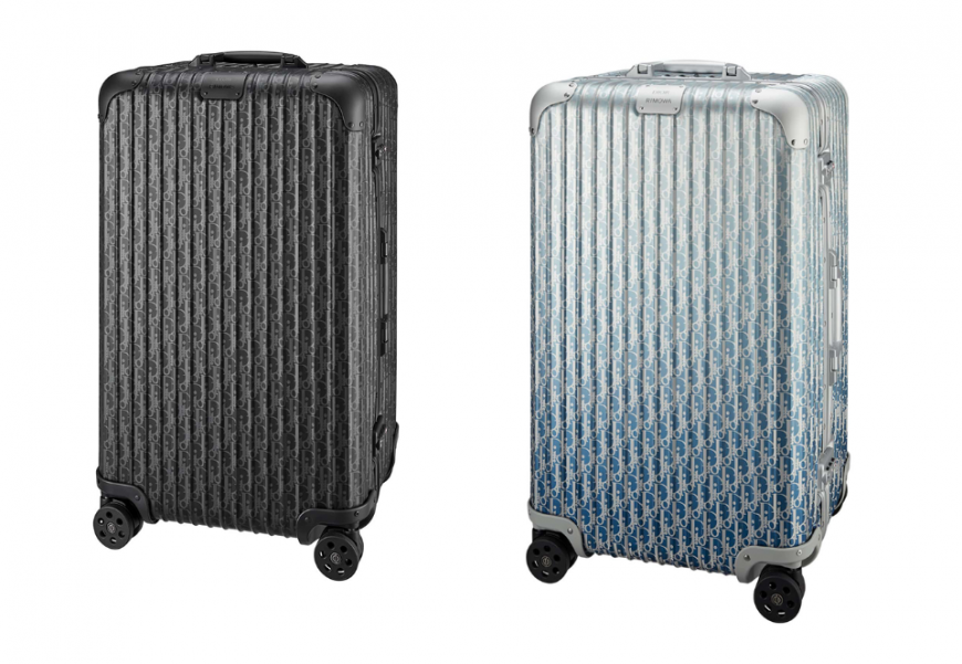 DIOR and RIMOWA聯名系列成為時尚造型的完美配件