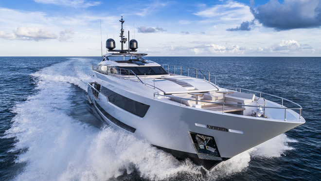 2019游艇之王 法拉帝Ferretti Custom Line 120 Vista Blue