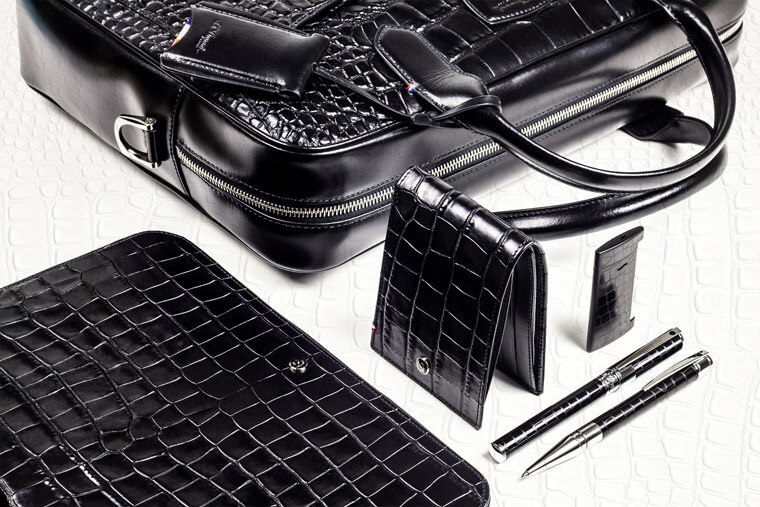 S.T. Dupont法国都彭推出全新Croco Dandy鱷鱼纹压花系列