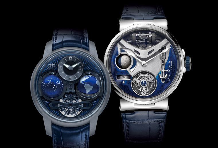 立体星象或月相搭陀飞轮平常罕见 芝柏和雅典2019年各推出了一款千万等级的大物