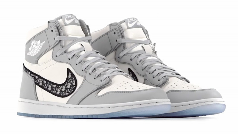 重磅联名 Dior x Jordan Brand Air Jordan 1联名球鞋抢先欣赏