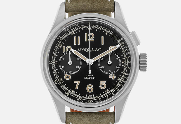 萬寶龍與Hodinkee聯手推出一款超限量1858單按把計時錶