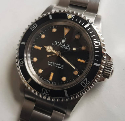 勞力士水鬼史上最長銷的款式5513 老錶價格現在還在漲