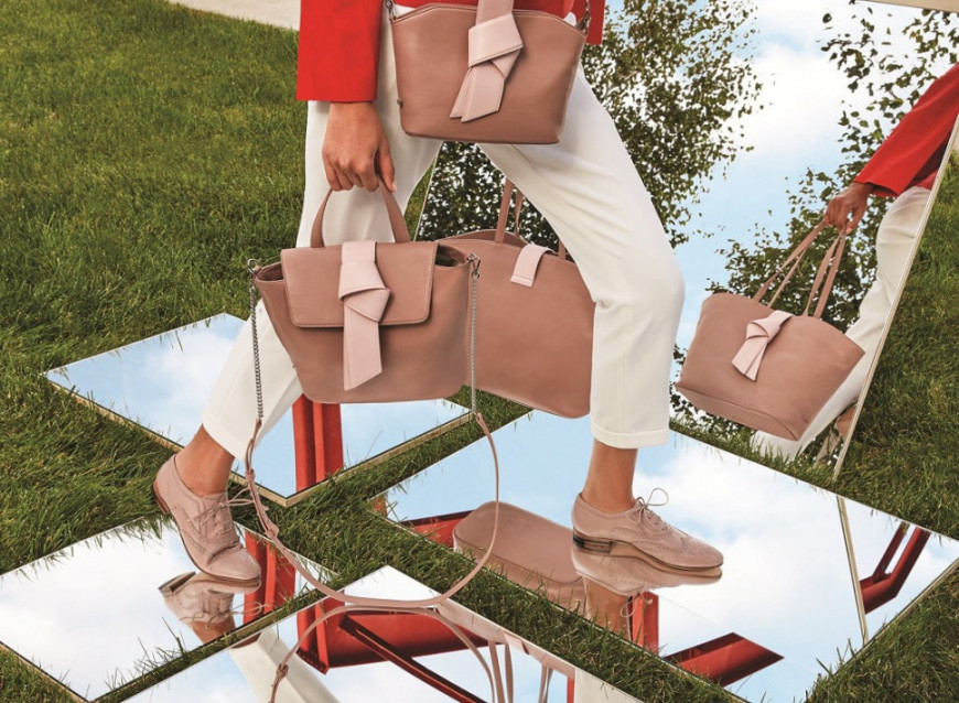 a.testoni新一季推出女性牛津鞋散發著甜蜜女人味