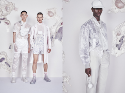 DIOR 2020夏季時裝重新演繹日報印花「Journaux」圖案