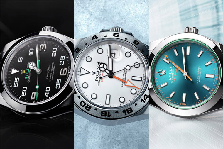 劳力士空霸Air-King、绿玻璃Milgauss、探险家Explorer 2020最新价格懒人包