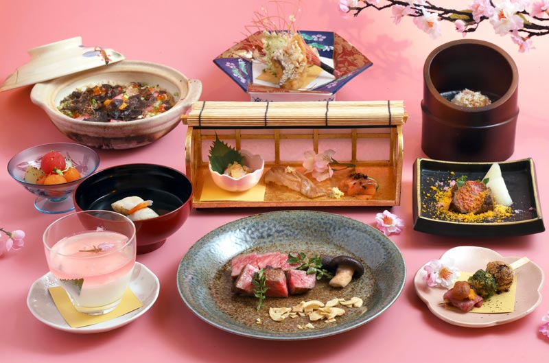 乐轩和牛梦幻樱花季 日本A5和牛、顶级海鲜四人同行二人免费