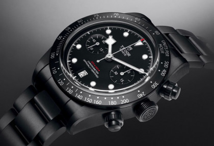 帝舵Black Bay計時錶有黑色PVD版 限量數竟有特別意義