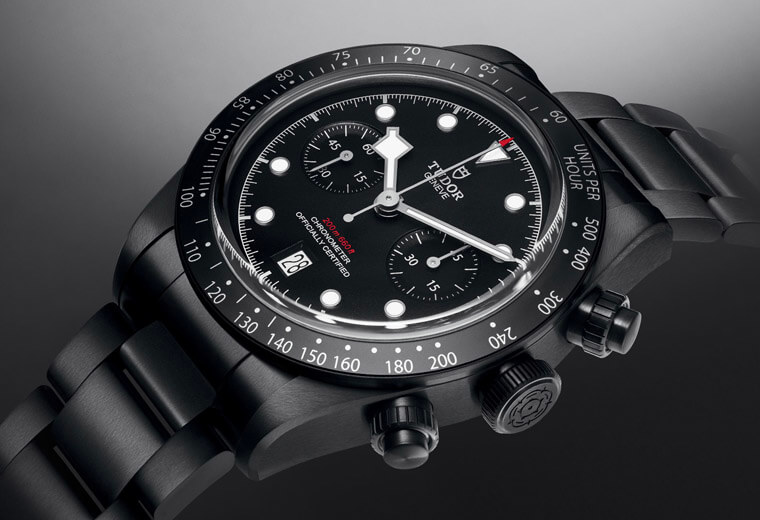 帝舵Black Bay計時錶有黑色PVD版 限量數竟有特別意義