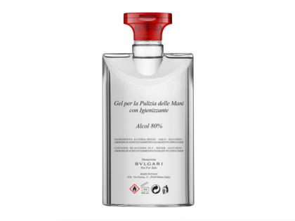 寶格麗將捐贈20萬瓶抗菌洗手凝膠給義大利的醫療機構