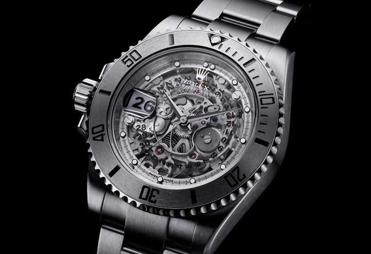 價格驚人的勞力士鏤空左冠水鬼改錶