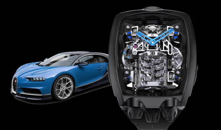 BUGATTI布加迪凯龙推出联名陀飞轮 宛如把超跑引擎植入百万名表