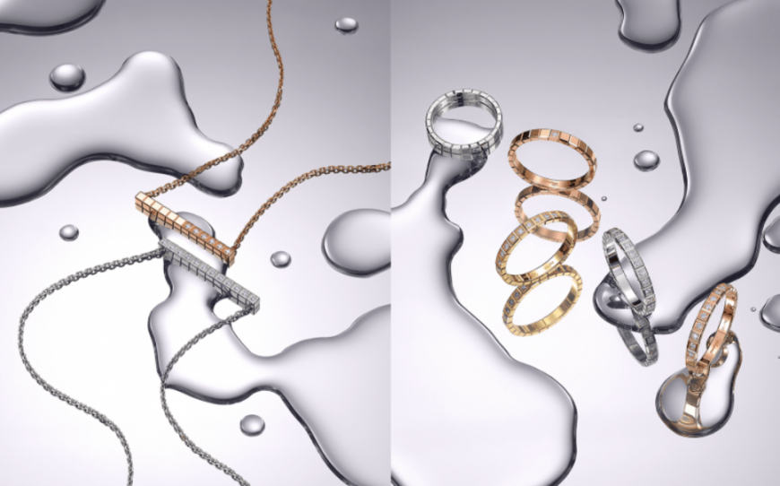 萧邦Ice Cube系列  立方体前卫的饰品