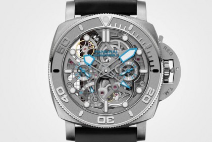 沛納海潛水錶系列Submersible首度進階陀飛輪級別