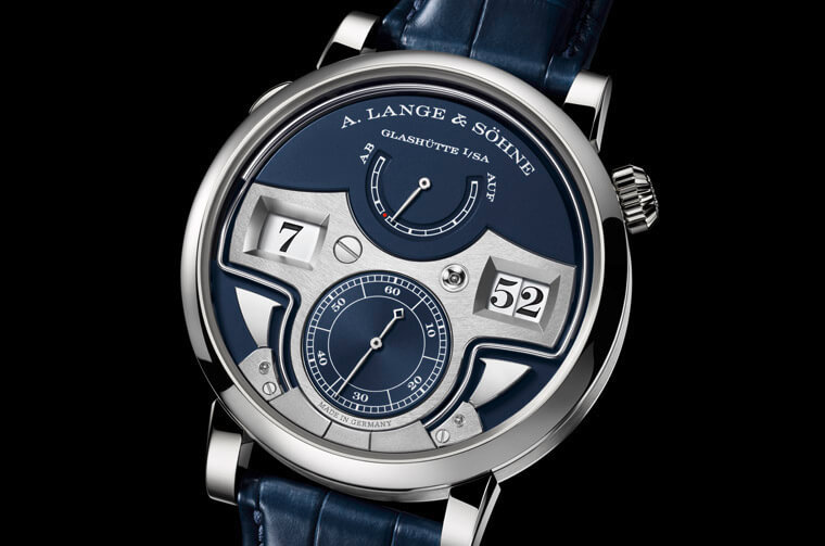 朗格Zeitwerk十进制三问表新推白金蓝面限量款