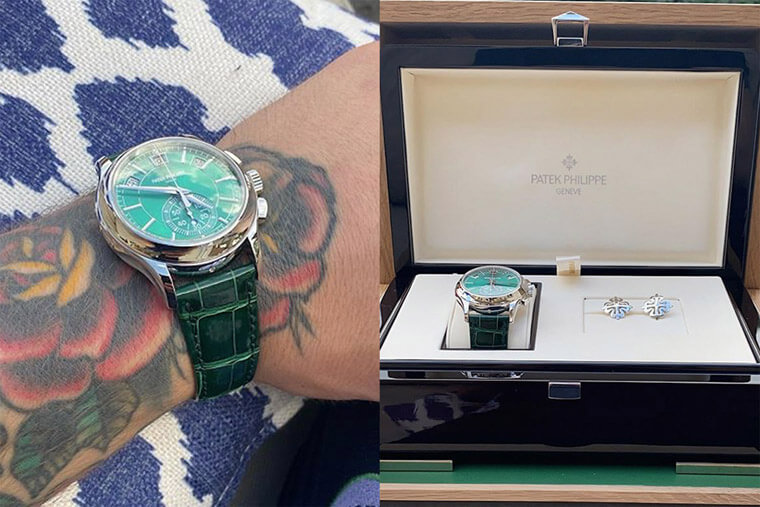 爱尔兰拳王McGregor新入手一款超稀有的百达翡丽年历计时表