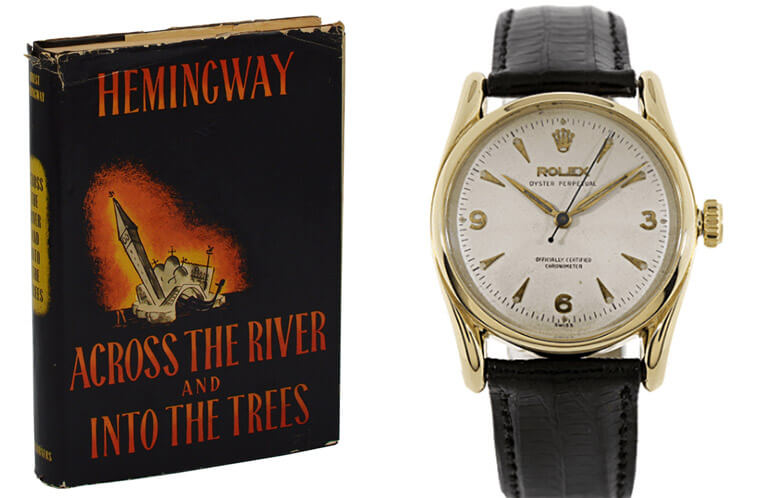 海明威、村上春树等知名文学家都曾在作品裡提到高级手表