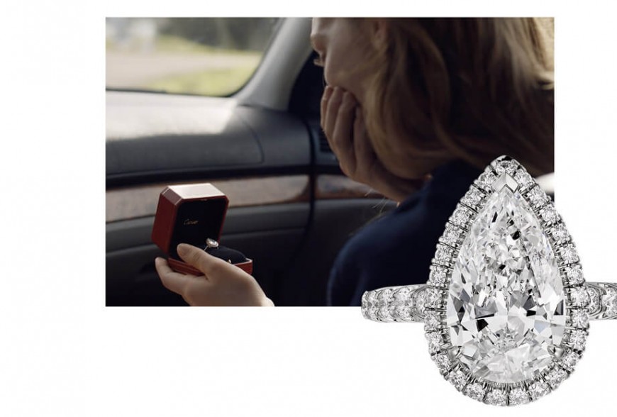 以CARTIER卡地亞寶石戒指  展現你的真愛