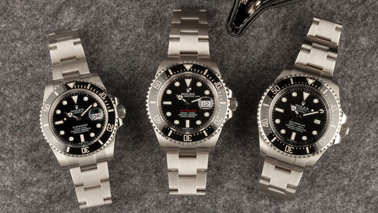 勞力士潛水錶如水鬼或海使定價最貴的是？