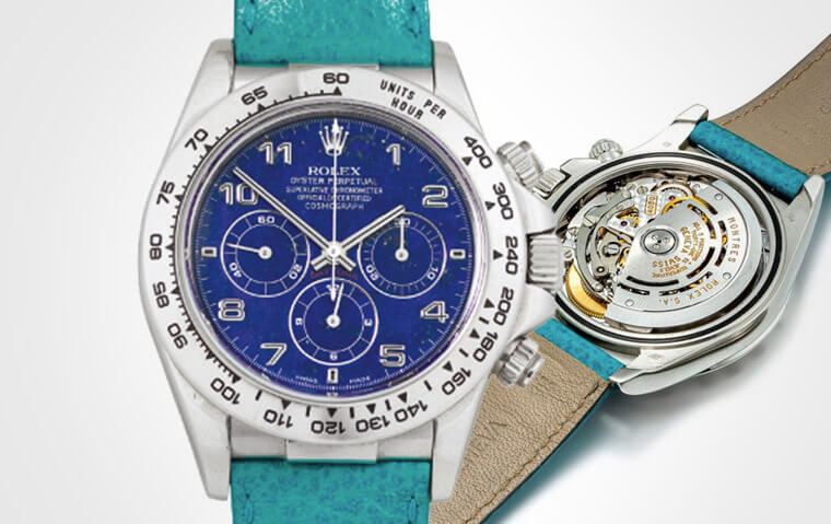 苏富比香港春拍劳力士铂金青金石Daytona拍出超惊人价格